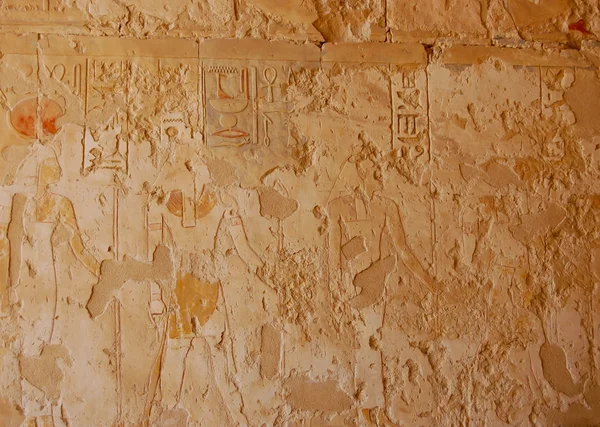 Forntida egyptisk relief — Stockfoto