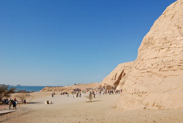 Abu simbel tempel — Stockfoto