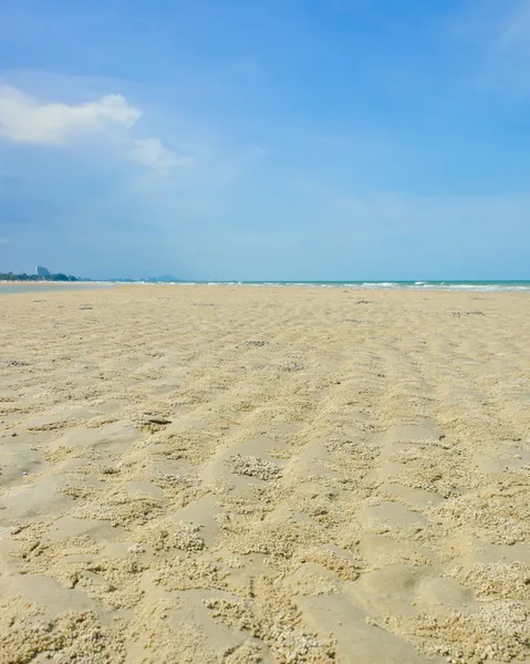 Strand zand rimpel patroon — Stockfoto