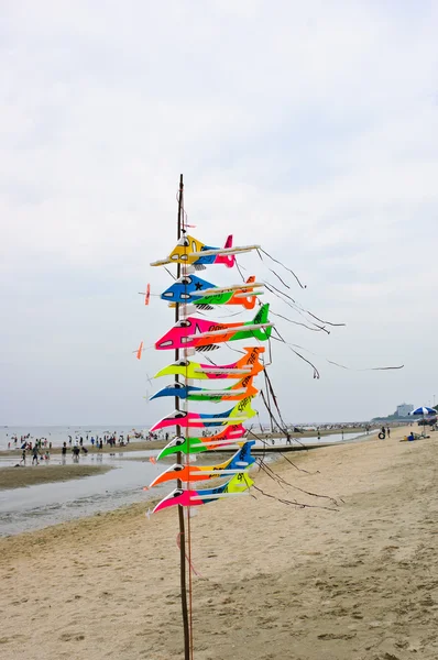 Kite vliegtuig stapel — Stockfoto