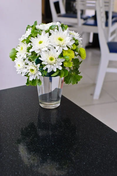 Fiori di crisantemo bianco — Foto Stock