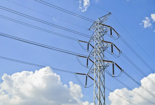 Power transmission pylon — Stockfoto