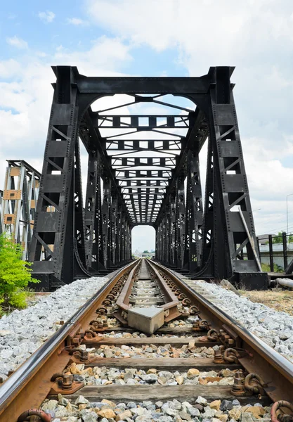 Starý železniční most — Stock fotografie