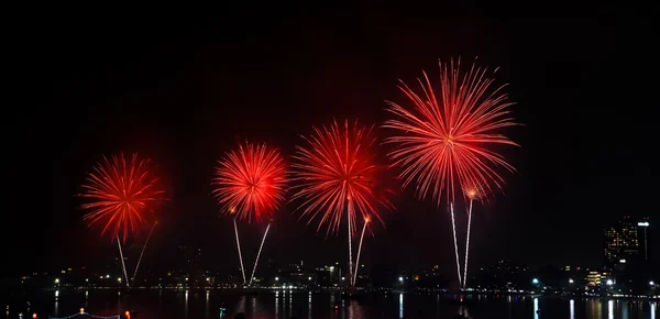 Fuochi artificiali — Foto Stock