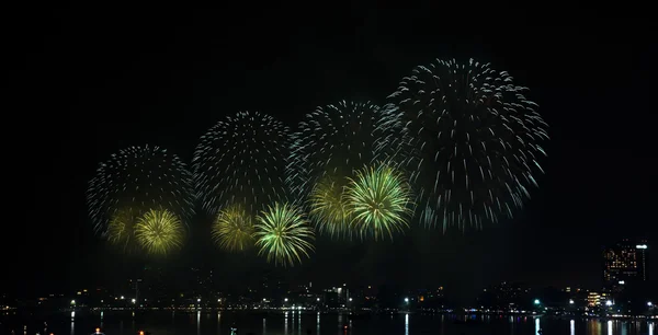 Fuochi artificiali — Foto Stock