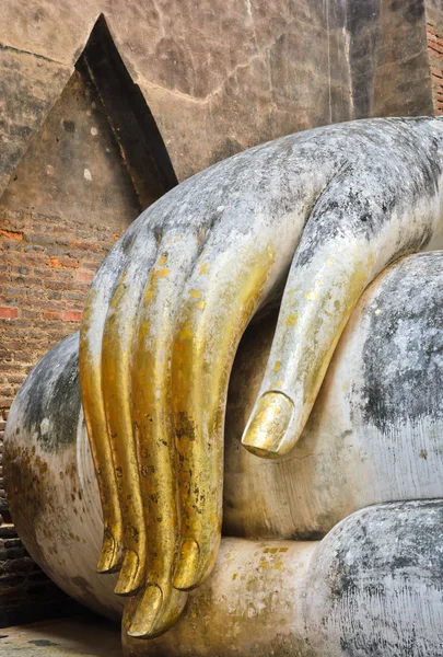 Hand of big buddha — Stock Photo, Image