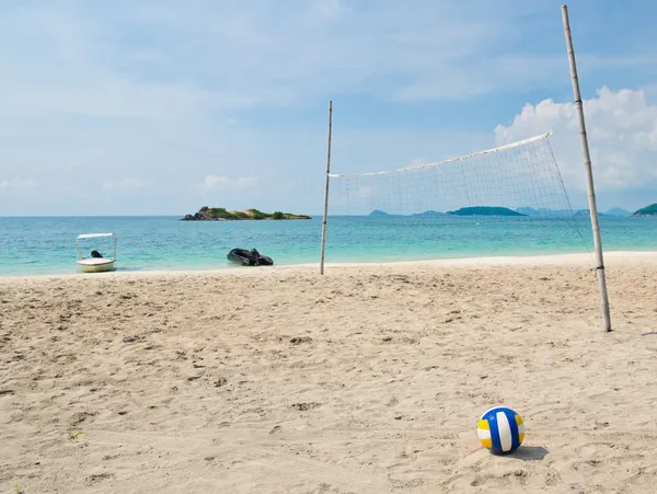 Voleibol de praia — Fotografia de Stock