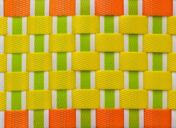 Plastic weave texture — Stock Photo, Image