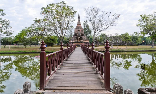 Sukhothai Tarihi Parkı, Tayland — Stok fotoğraf