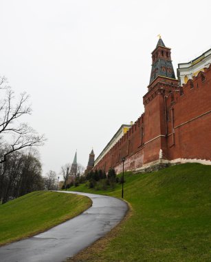 Moscow Kremlin wall clipart