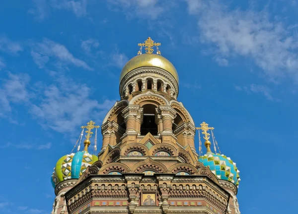 Kerk van de Verlosser op vergoten bloed — Stockfoto