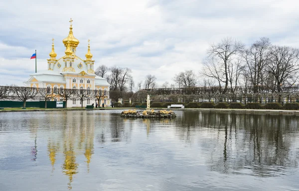 Peterhof paleis, Rusland — Stockfoto