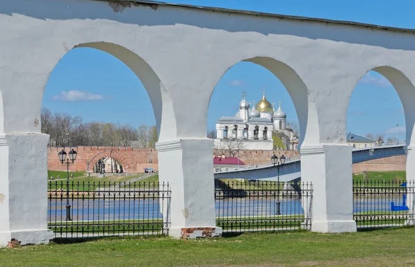 Novgorod Kremlin, Russia — Stock Photo, Image
