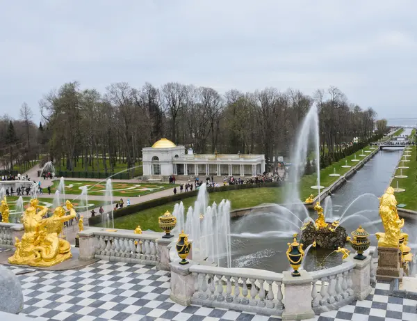 Peterhof palazzo, Russia — Foto Stock