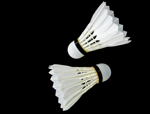 Feather shuttlecock — Fotografie, imagine de stoc