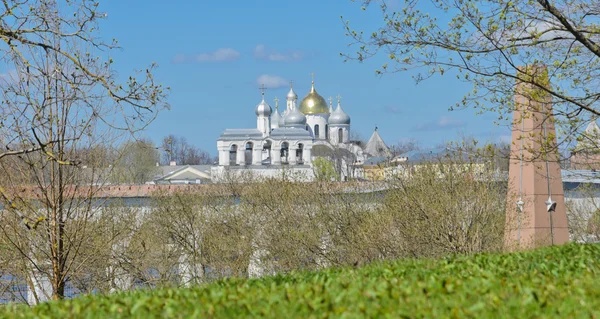 Новгородский Кремль — стоковое фото