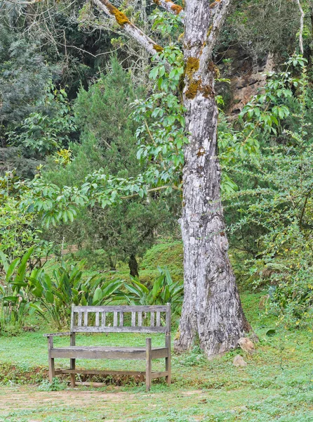 Banco de jardim — Fotografia de Stock