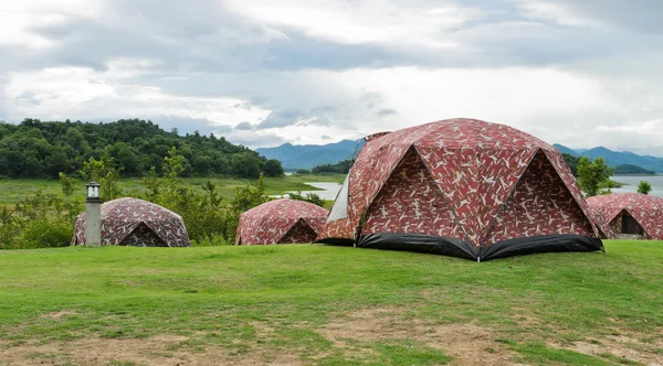 Kamp Çadırları — Stok fotoğraf