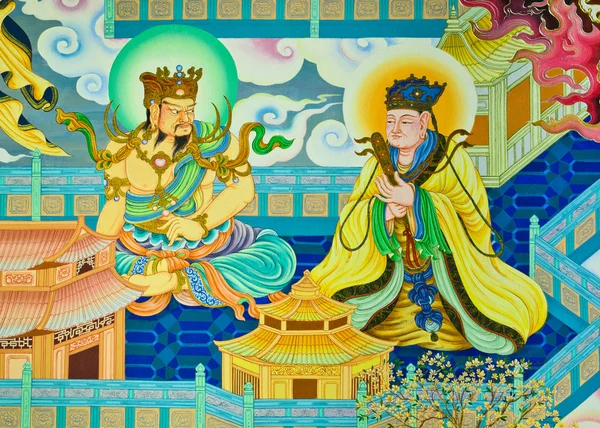 Chinese mural — Stock Photo, Image