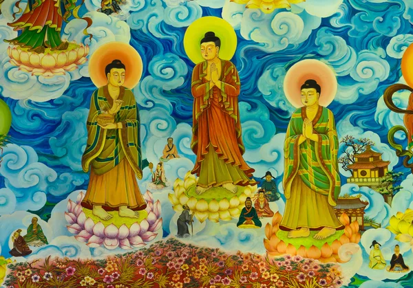 Chinese mural — Stock Photo, Image