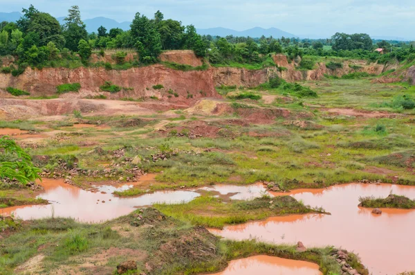 Excavated soil — Stock Photo, Image