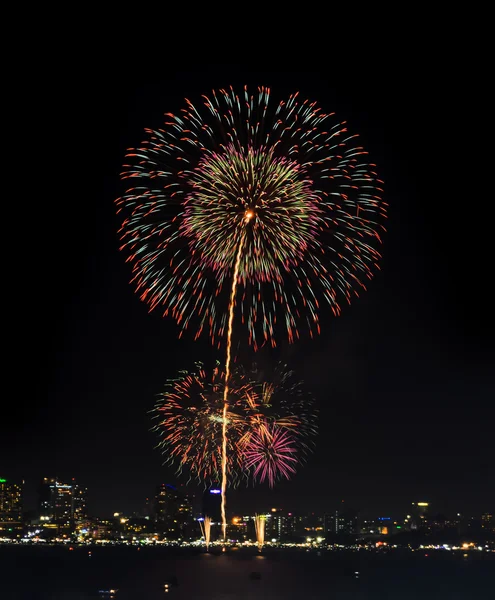 Fuegos artificiales — Foto de Stock