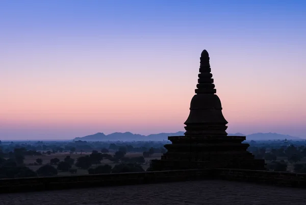 Bagan at dawn, Myanmar — Stock Photo, Image