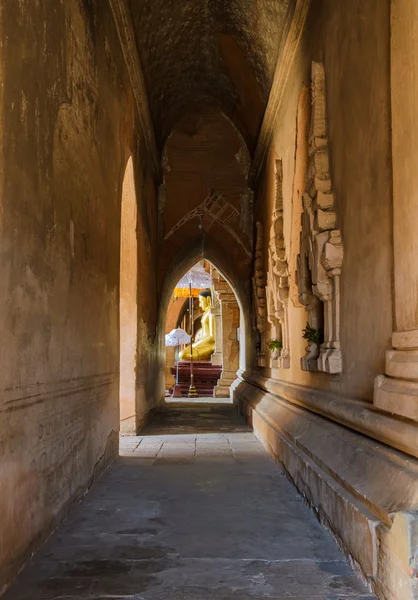 Htilominlo tempel, myanmar — Stockfoto