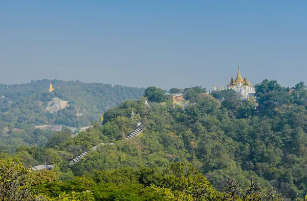 Sagaing hill, Myanmar — Stock fotografie