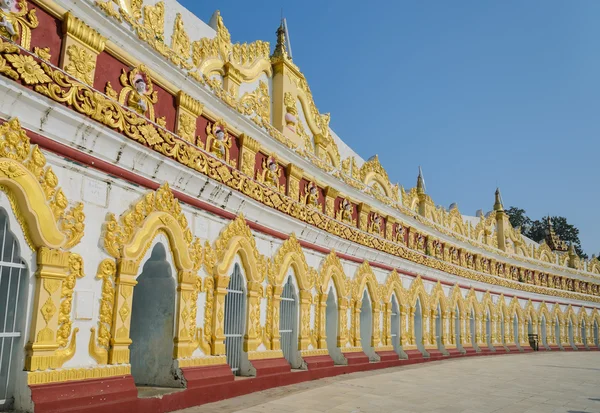 Pagoda di U min Thonze, Myanmar — Foto Stock