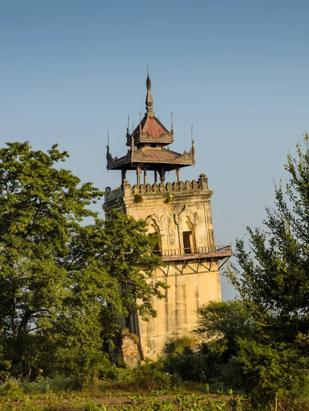 Inwa watchtower, Myanmar — Stock Photo, Image