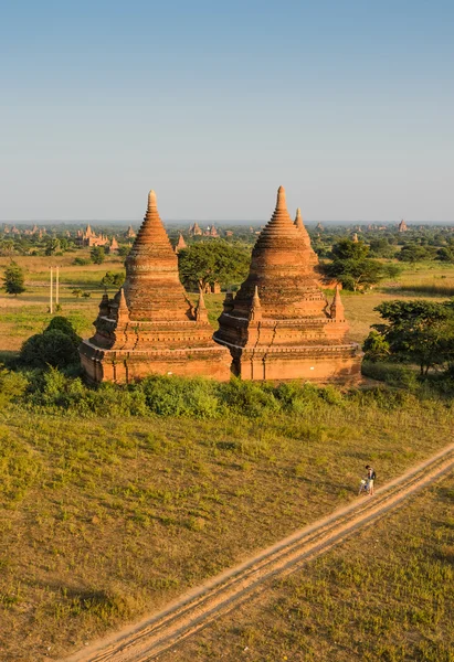 Bagan pagoder, myanmar — Stockfoto