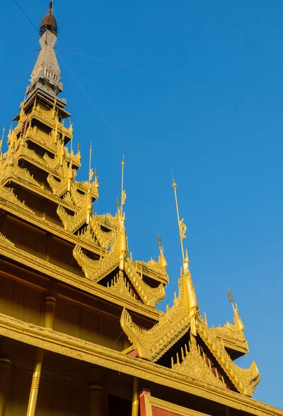 Koninklijk Paleis van Mandalay, myanmar — Stockfoto