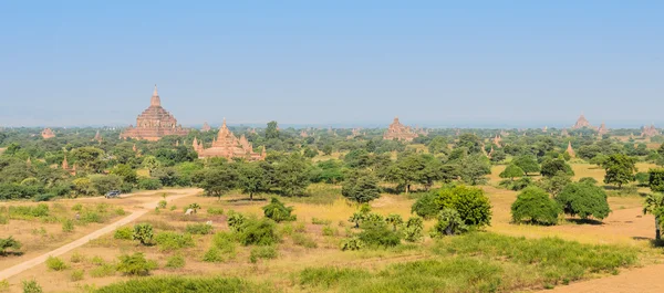 Pagode di Bagan, Myanmar — Foto Stock