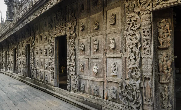 Klasztor shwenandaw, myanmar — Zdjęcie stockowe