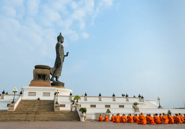 Buddha-Statue am Phutthamonthon, Thailand — Stockfoto