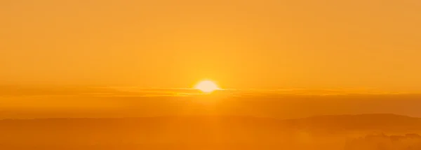 Abstraktní zlaté slunce — Stock fotografie