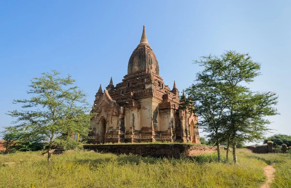 Templo antigo em Bagan, Myanmar — Fotografia de Stock
