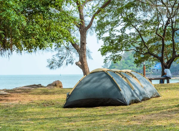 Camping Namioty — Zdjęcie stockowe