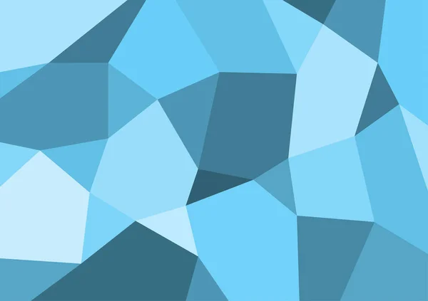 Πολυγωνικό Χαμηλό Poly Μπλε Χρώμα Αφηρημένο Ψηφιδωτό Φόντο Για Web — Διανυσματικό Αρχείο