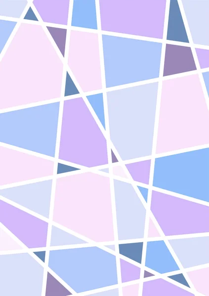 Abstracte Geometrische Achtergrond Met Pastel Polygon Vormen Voor Web Banner — Stockvector