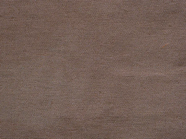 Brown Woven Cotton Fabric Texture Background — стоковое фото