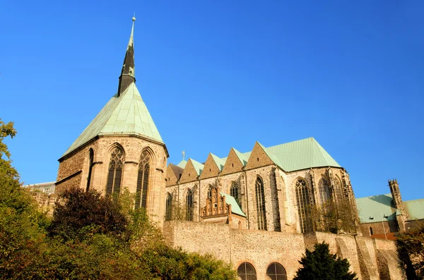 마그데부르크 상트-페 트리-Kirche-마그데부르크 상트 페 트리 교회 01 — 스톡 사진