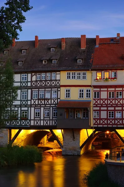 Erfurt kraemerbrücke 19 — Stockfoto