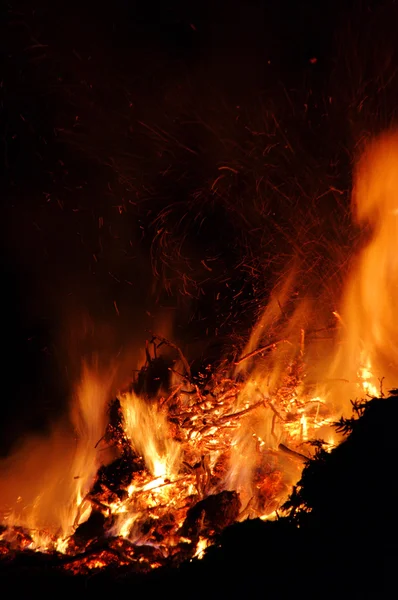 Hexenfeuer - walpurgis gece şenlik ateşi 86 — Stok fotoğraf