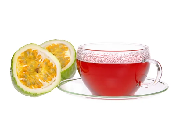 ΤΕΕ μαρακούγια - τσάι από φρούτα του πάθους 03 — Φωτογραφία Αρχείου