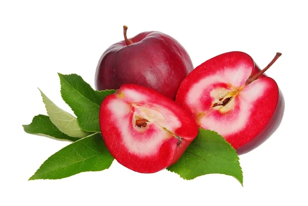 Apfel rot freigestellt - manzana roja aislada 01 — Foto de Stock