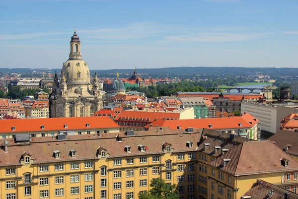 Frauenkirche Drážďanech - Drážďany kostel Panny 24 — Stock fotografie