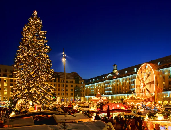 德累斯顿 weihnachtsmarkt-德累斯顿圣诞市场 13 — 图库照片