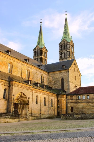 Bamberg dom - Katedra w Bambergu 01 Obrazek Stockowy